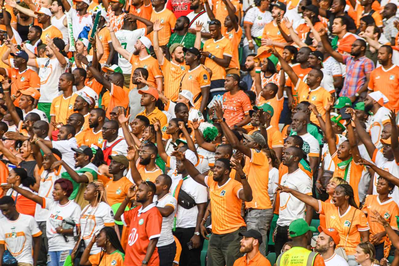Can 2023 :  Scènes de joie en Côte d'Ivoire après la victoire du Maroc (1-0) sur la Zambie, lors de la Can, mercredi dernier.